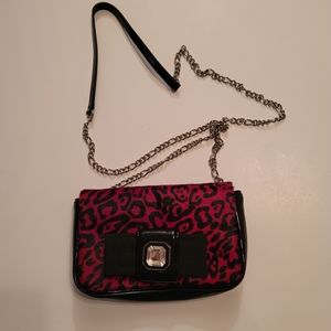 White House Black Market Cheetah Print Purse